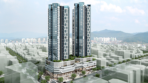 Daegu Sail-dong Residential-Commercial Complex